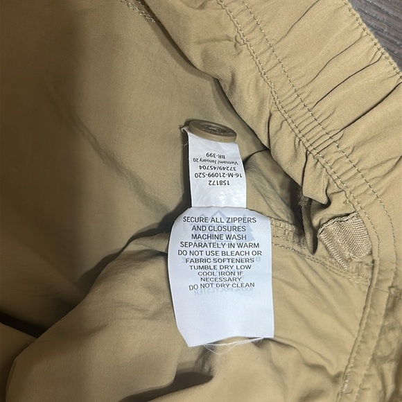 REI Sahara Roll-Up Cargo Woodland Tawny Pants Men's‎ UPF50+ Lightweight, W40 L32 - Picture 7 of 15